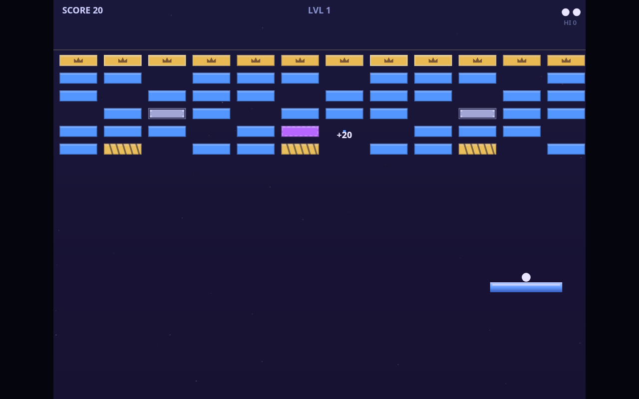 Screenshot of Crownline played on a desktop browser