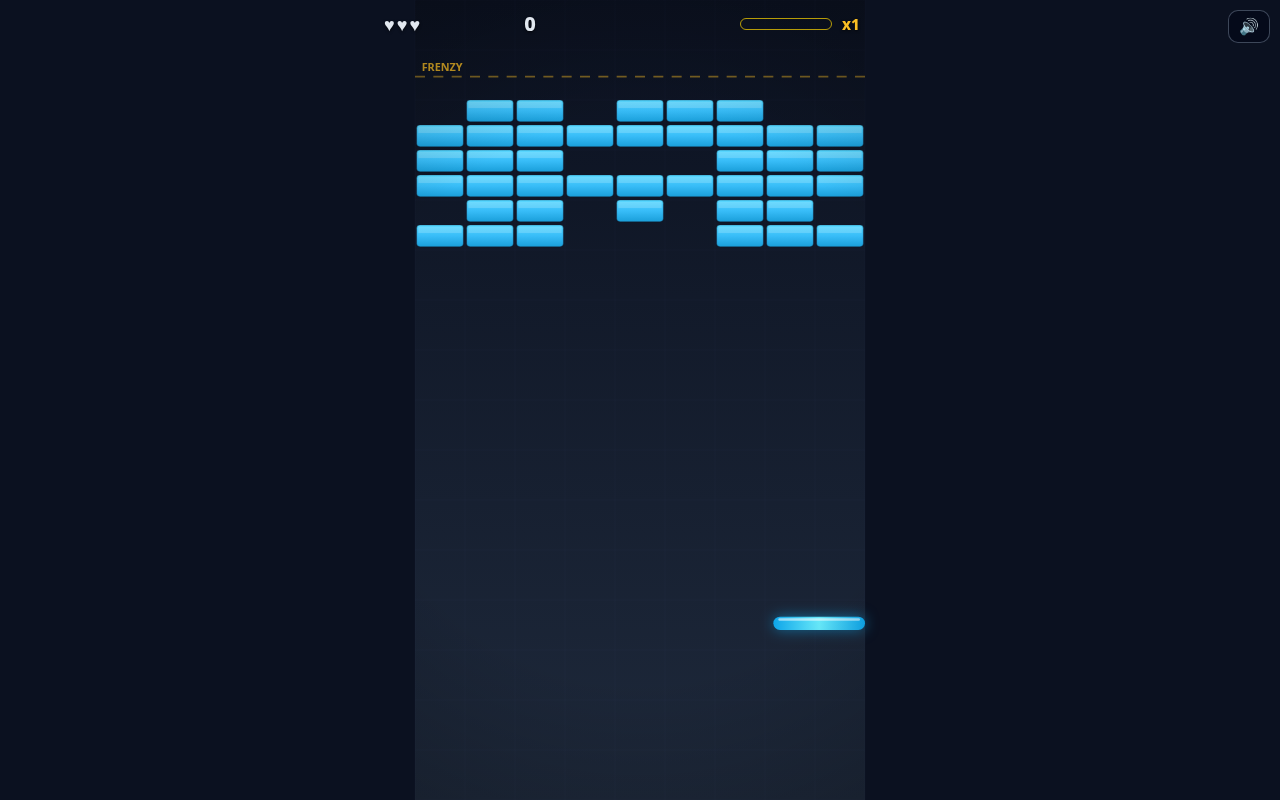 Screenshot of Breakthrough played on a desktop browser